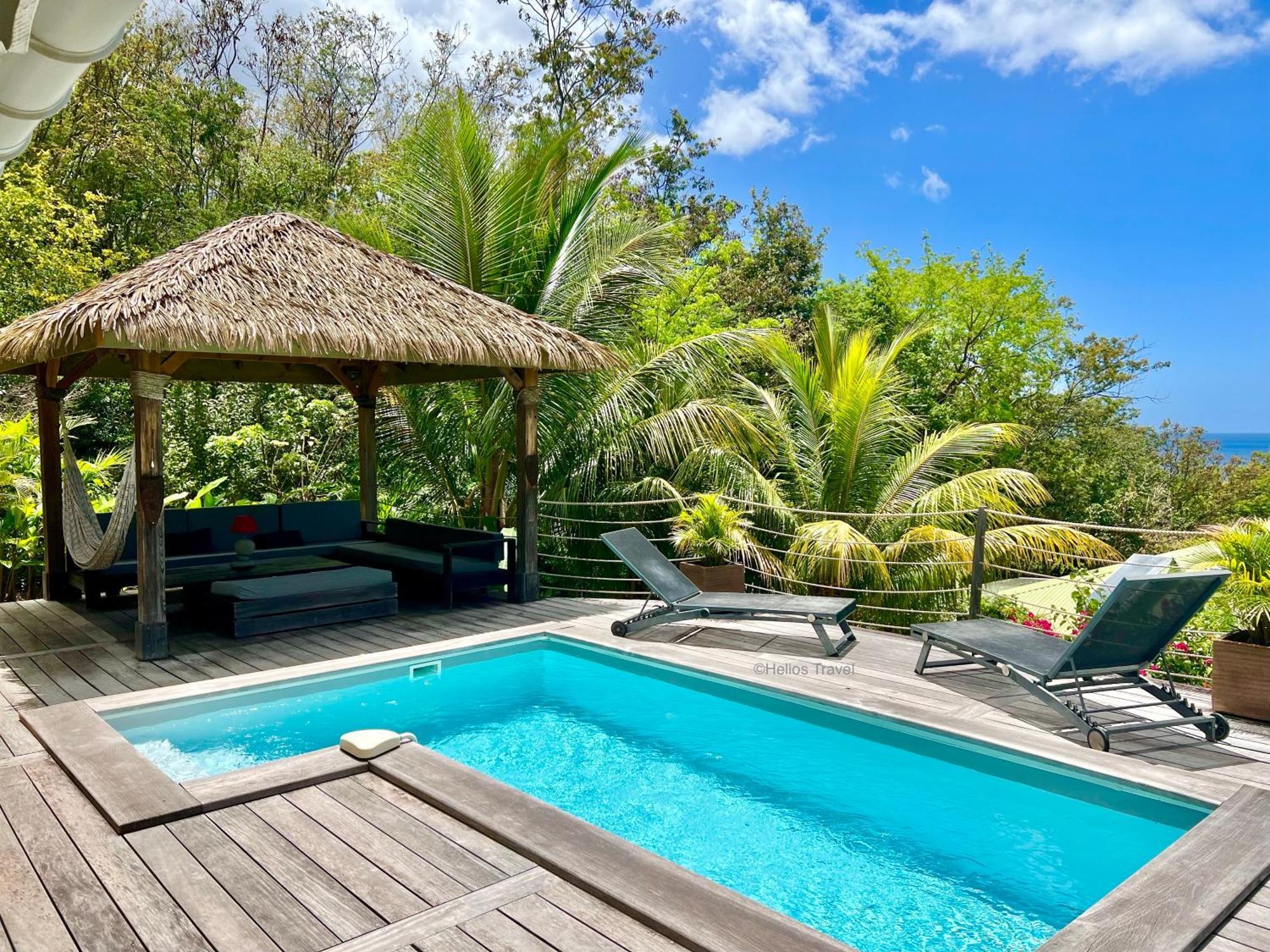 Villa Corali, Vue Mer, Piscine, Pointe Batterie Deshaies Ngoại thất bức ảnh