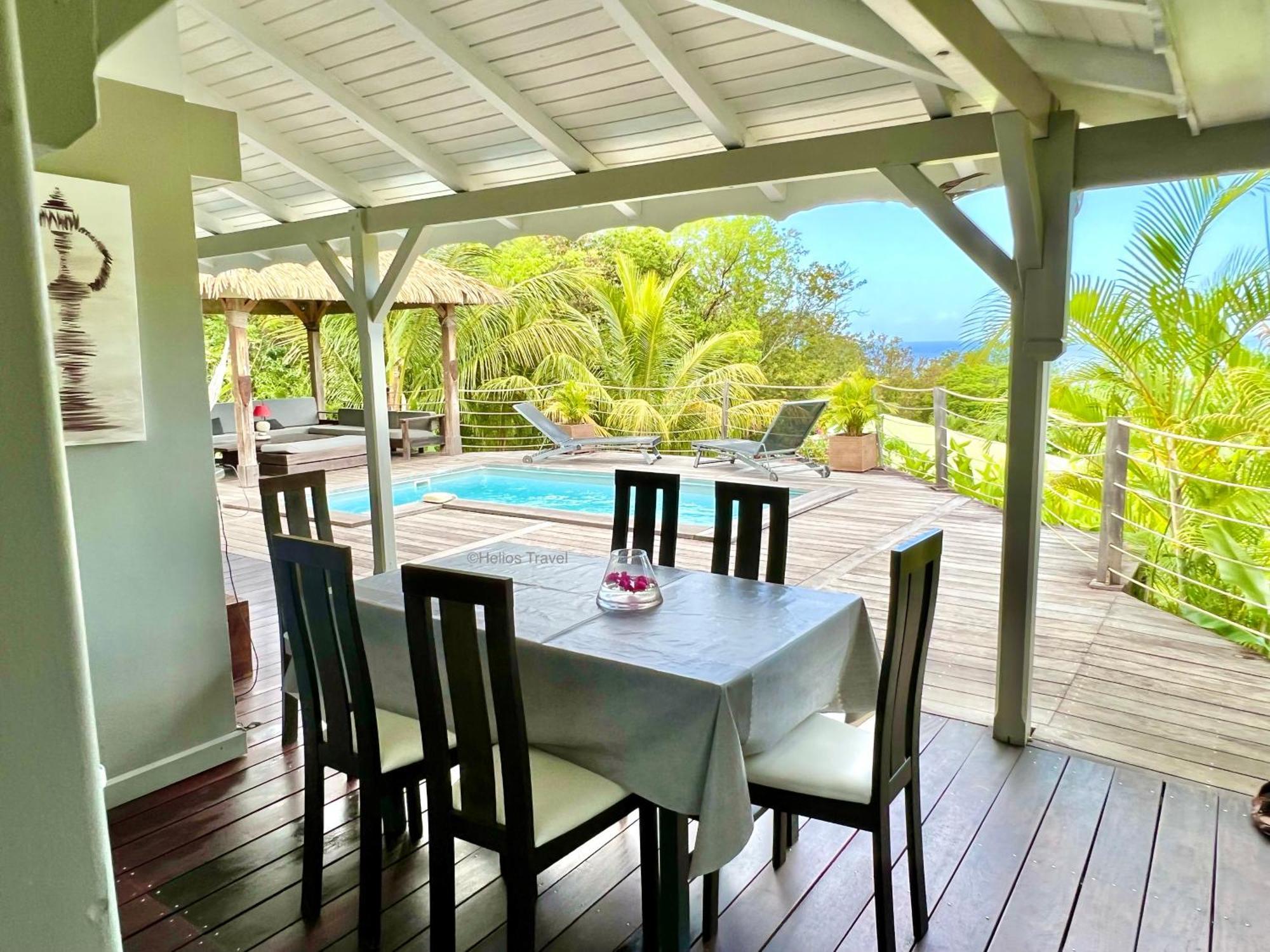 Villa Corali, Vue Mer, Piscine, Pointe Batterie Deshaies Ngoại thất bức ảnh